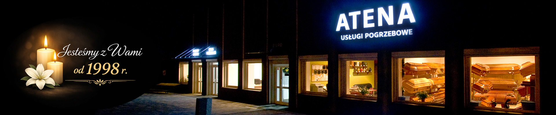 Zakład pogrzebowy ATENA w Koszalinie